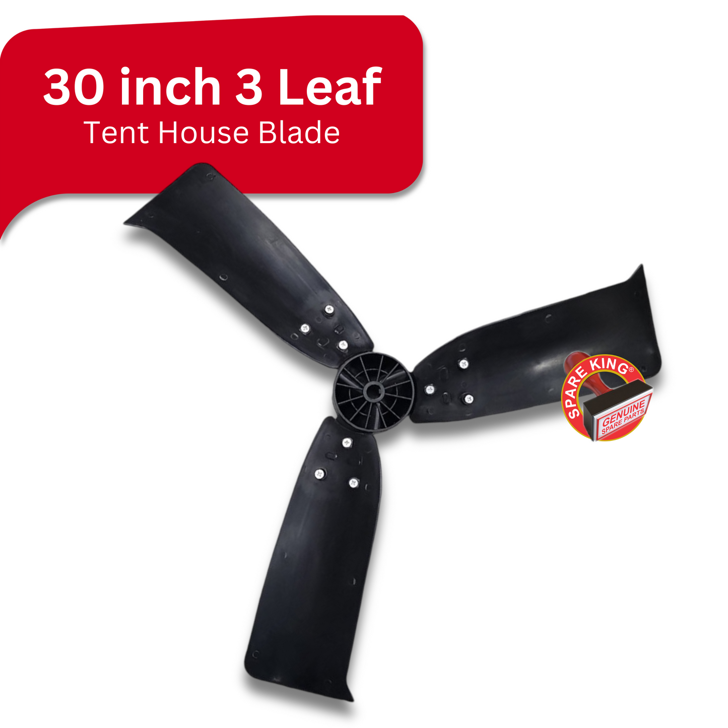 30 inch 3 Leaf Tent industrial Cooler Blade - 30x3