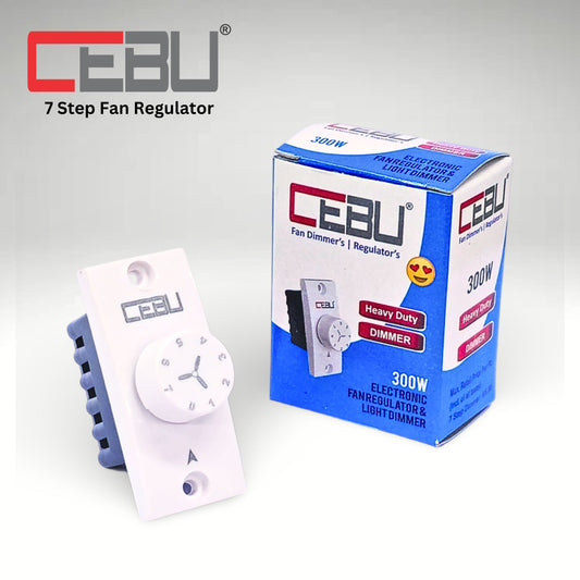 Cebu 7 Step Switch Type Fan Regulator