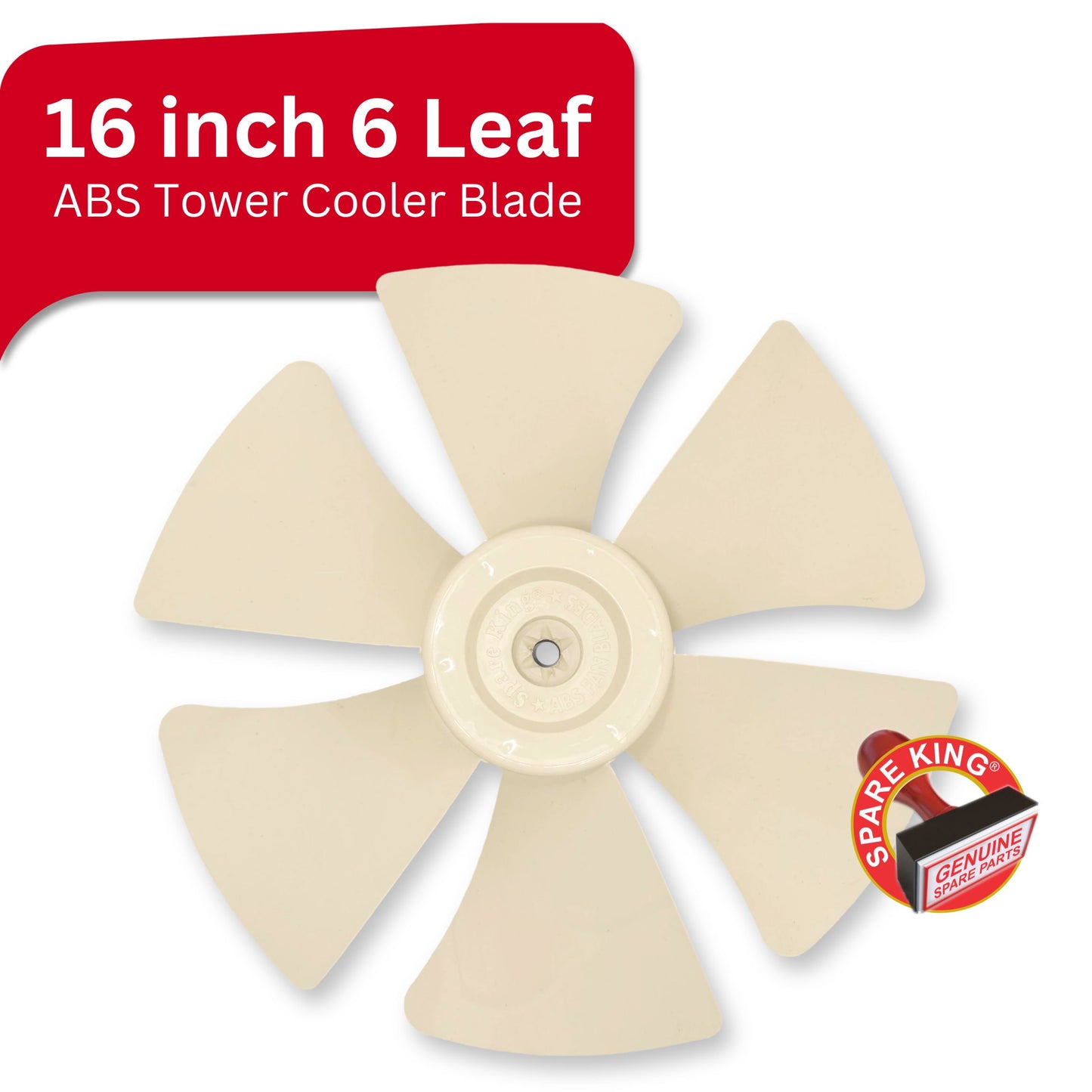 16 inch 6 leaf tower cooler blade - 16x6