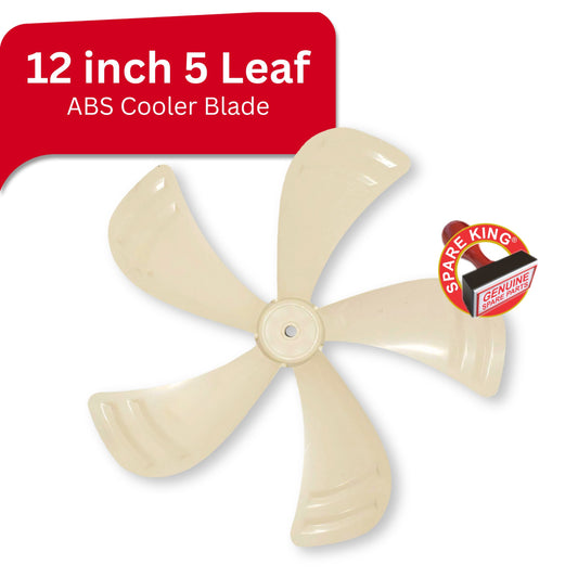 12 inch 5 Leaf ABS Cooler Blade - 12x5