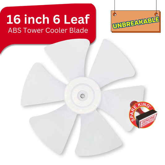 16 inch 6 leaf tower UNBREAKABLE cooler blade - 16x6