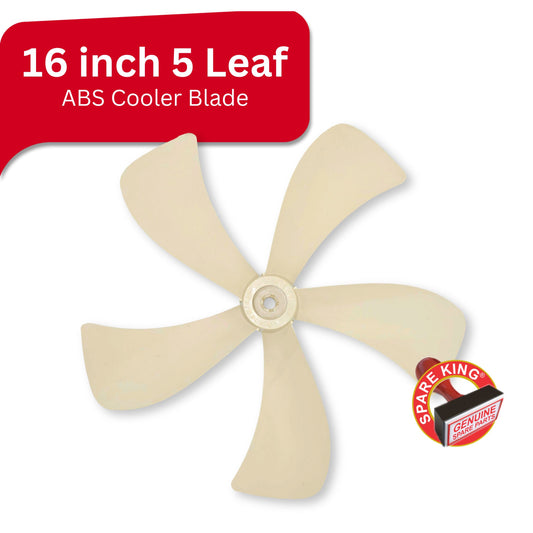 16 inch 5 Leaf Deluxe ABS Cooler Blade - 16x5