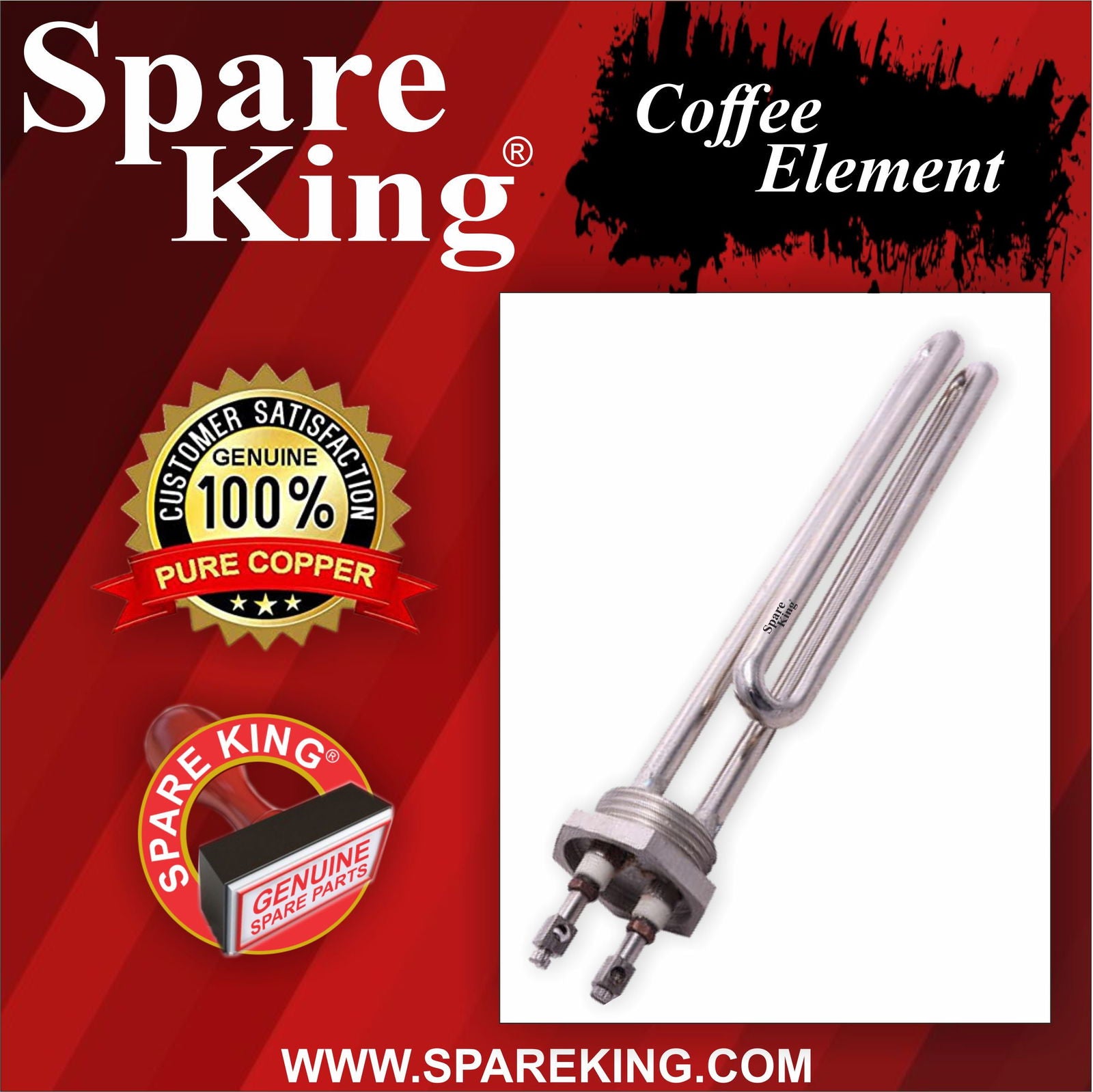 Coffee Machine Heating Element Copper – Spare King