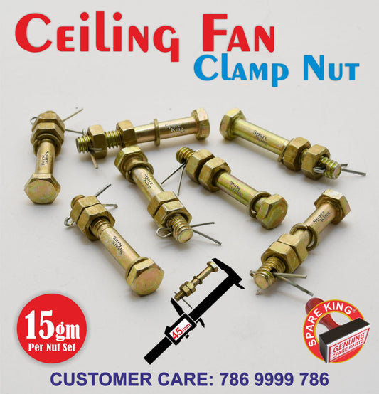 Fan Clamp Nut Set - Spare King