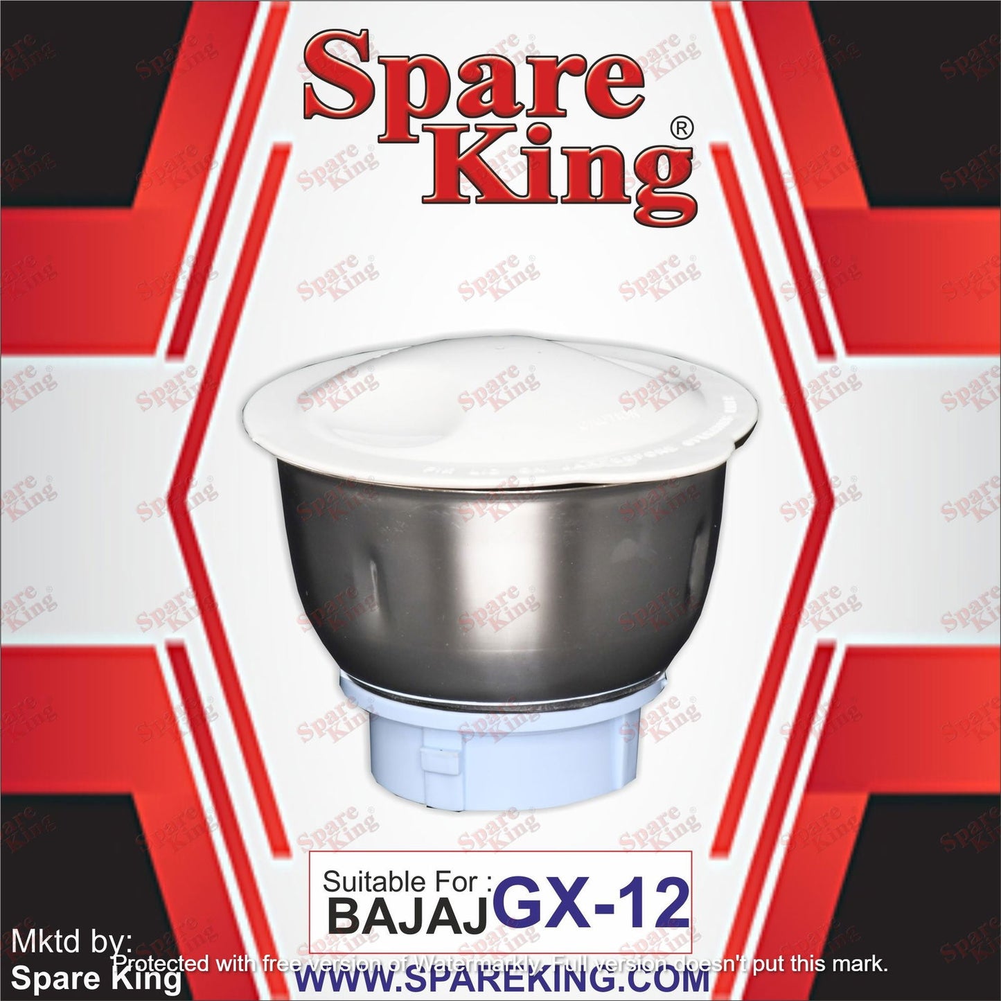 GX-12 Mixer Grinder Jar - Spare King