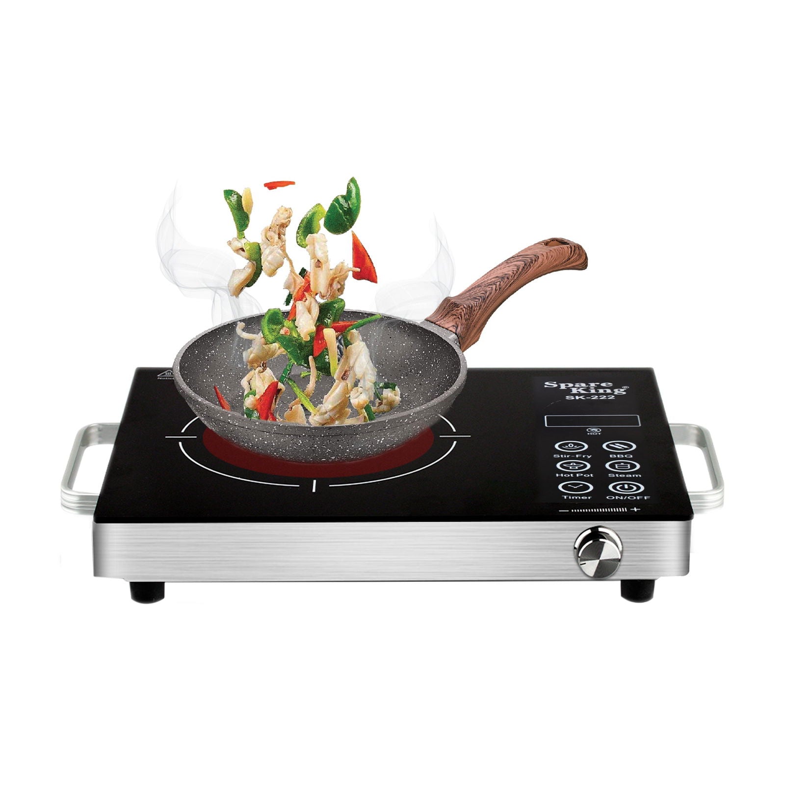 Infra Induction Cooker (SK-222) – Spare King
