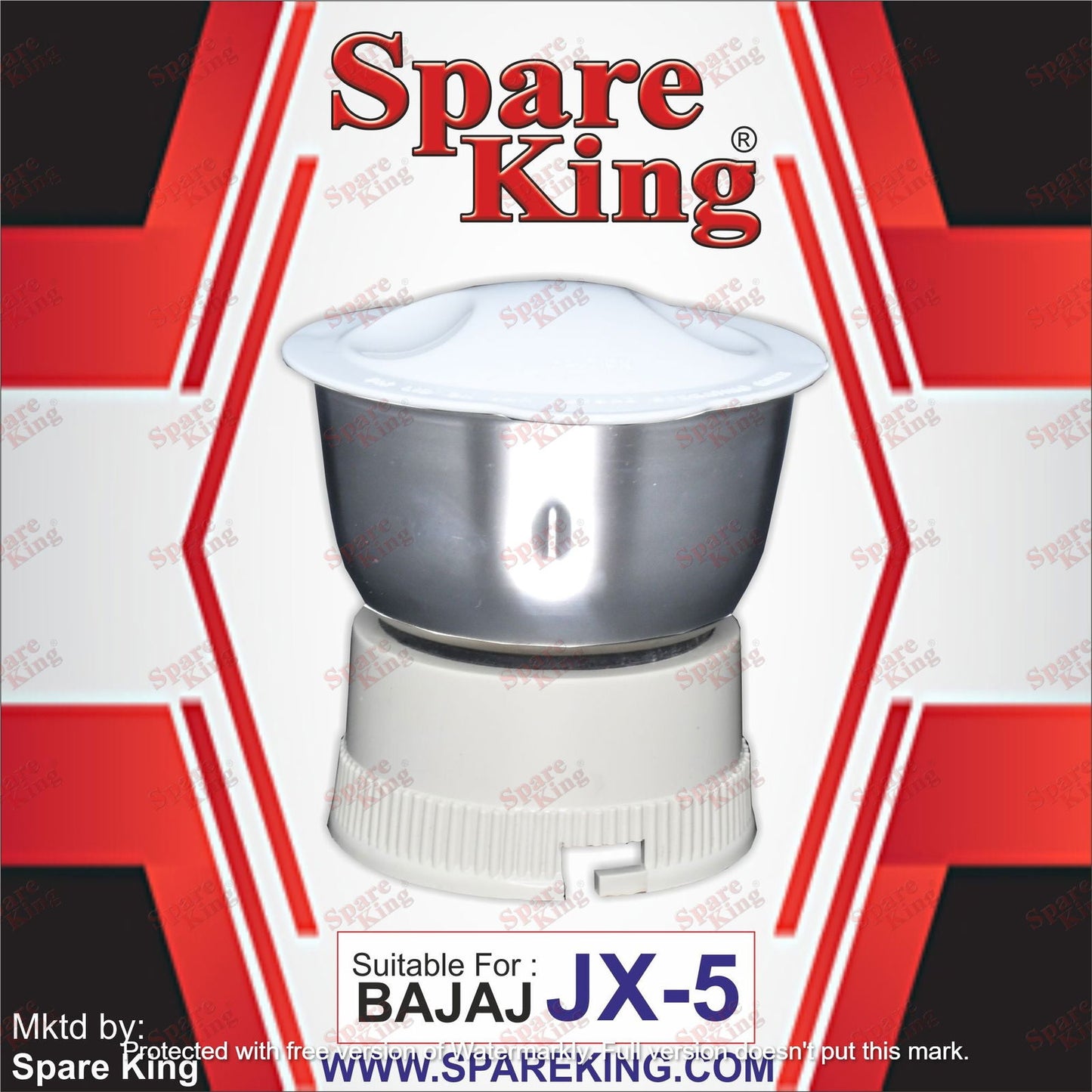 JX-5 Mixer Grinder Jar - Spare King