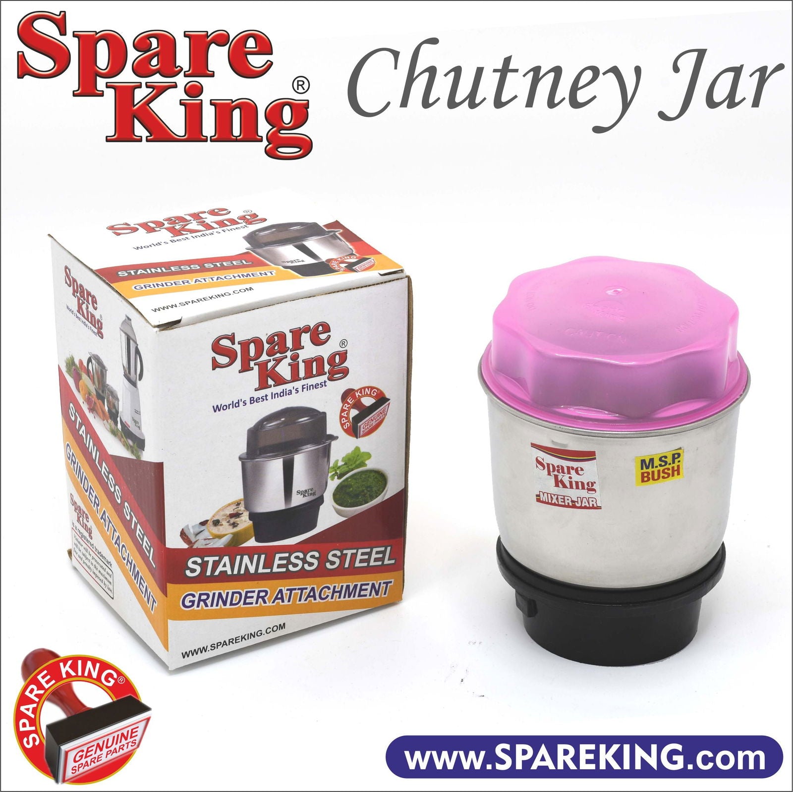 Spare King Chutney Jar - Spare King