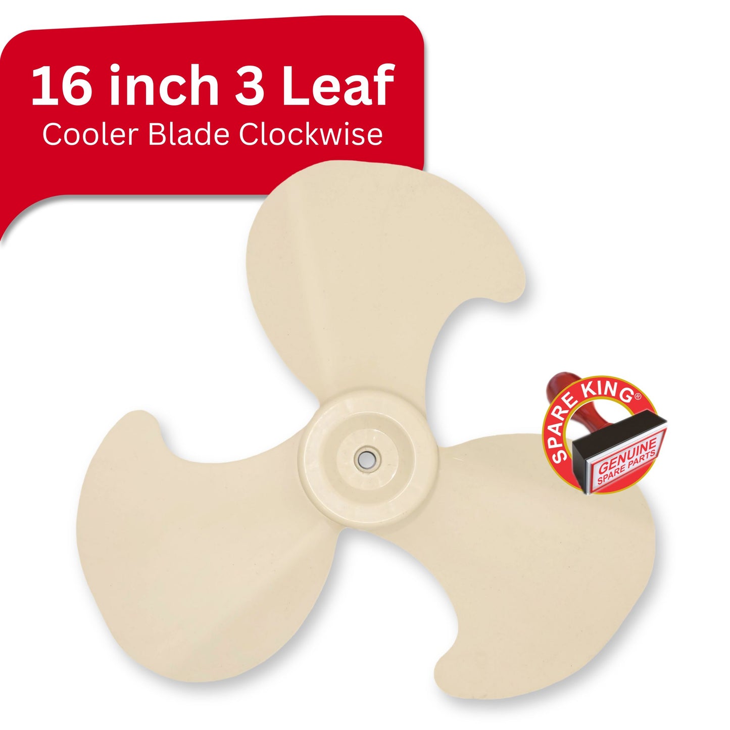 16 inch 3 Leaf Clockwise Blade - 16x3