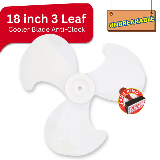 18 inch 3 Leaf Anti-Clock UNBREAKABLE Blade - 18x3