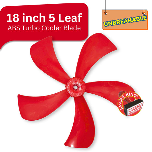 18 inch 5 Leaf Turbo UNBREAKABLE Cooler Blade - 18x5