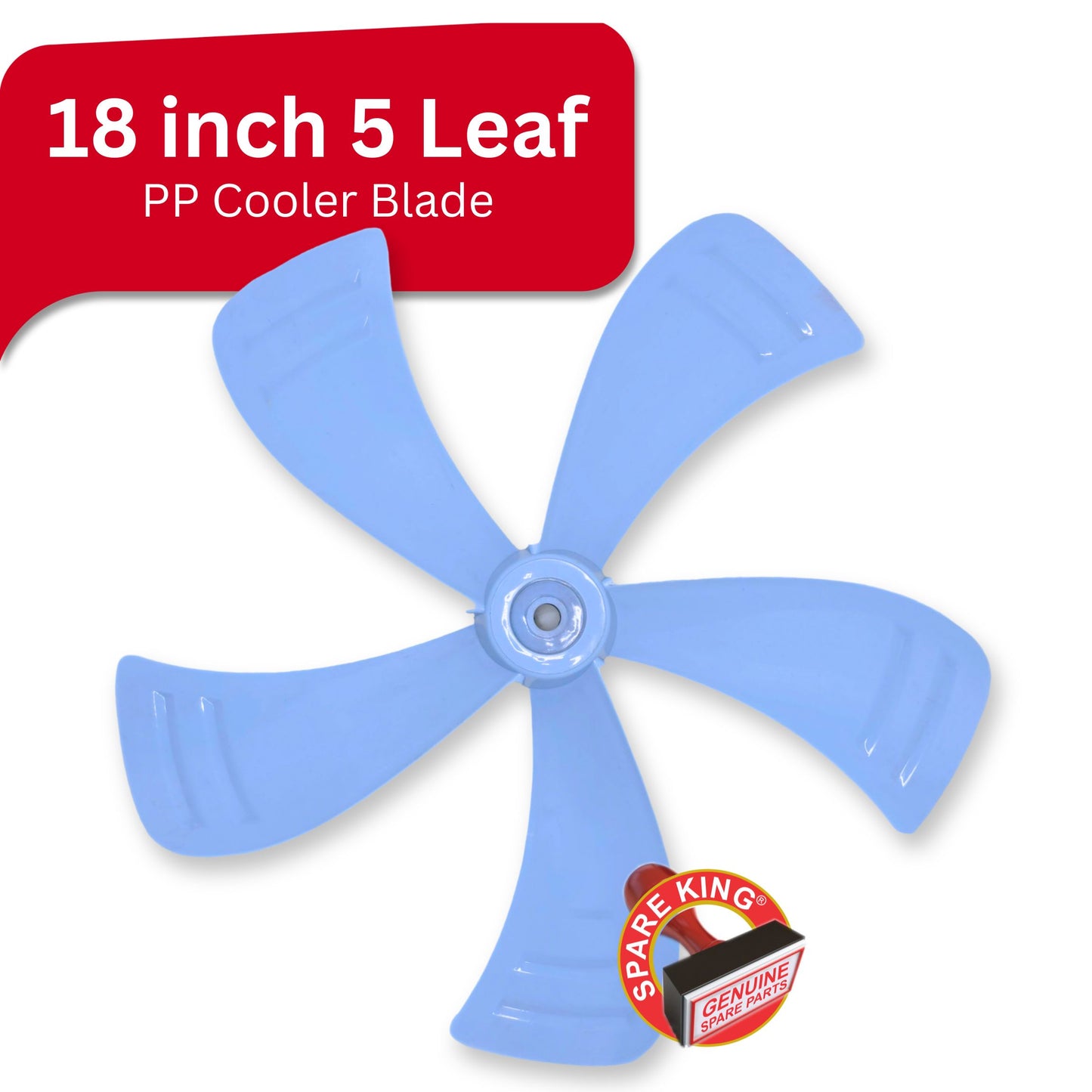 18 inch 5 leaf PP Cooler Blade 18x5