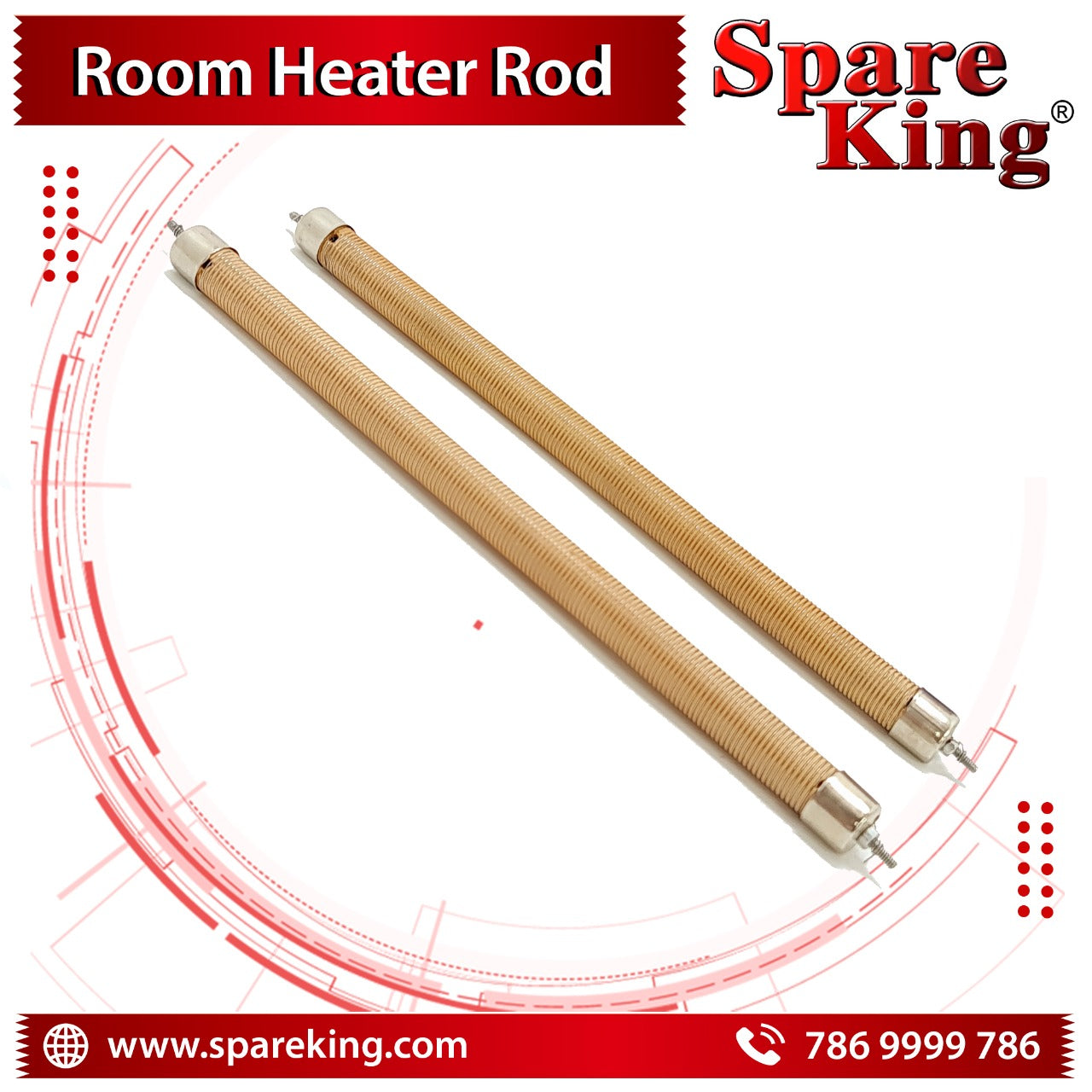Room Heater Rod (Pack of 12 pcs)
