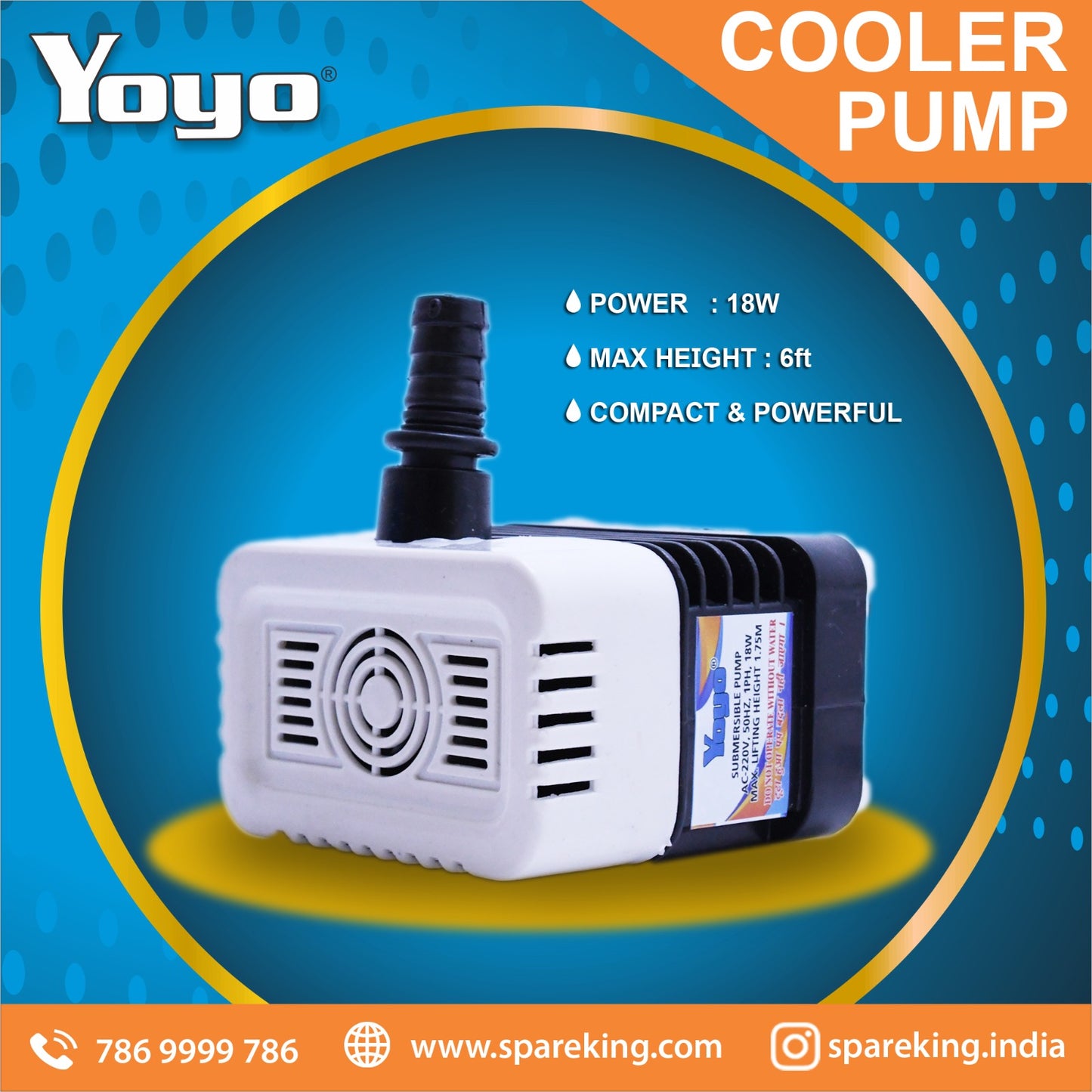Yoyo Cooler Water Pump