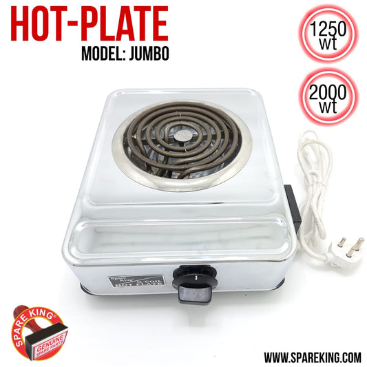 Hot Plate Model: Jumbo  1250wt / 2000wt